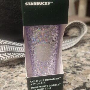 2024 Starbucks Cold Cup Ornament/Key Chain